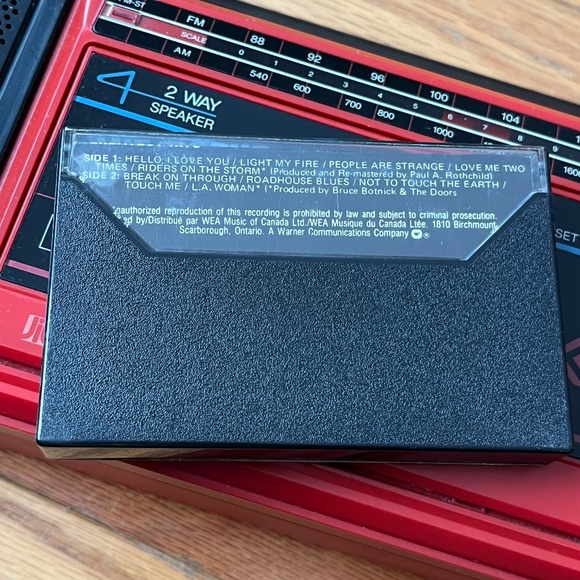 Vintage The Doors Greatest Hits Cassette Tape - Picture 2 of 3